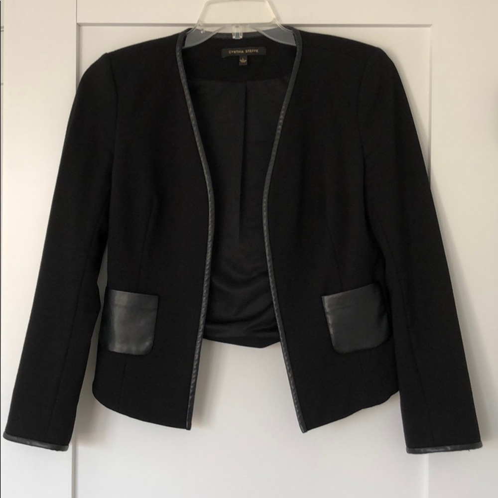Cynthia Steffe black blazer